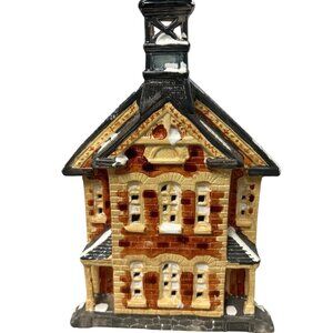 Dept 56 Snow Village Series "Town Hall" w/ Light Cord. No Box.  **ORIGINAL**